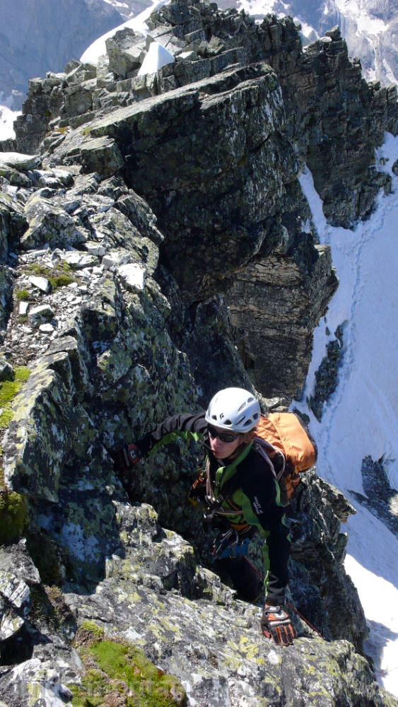 Arete sud de Creux noir 9